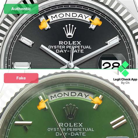 rolex day date real vs fake|best rolex day date homage.